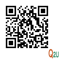 Q2U branded QR Code